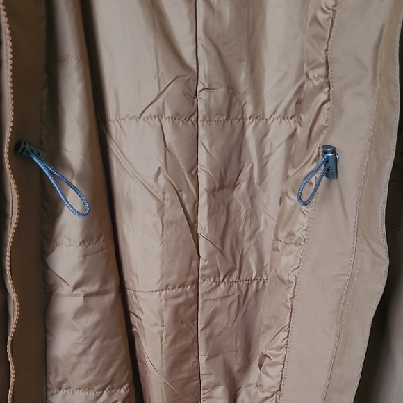 Columbia Tan Hooded Trench Coat - Picture 9 of 14